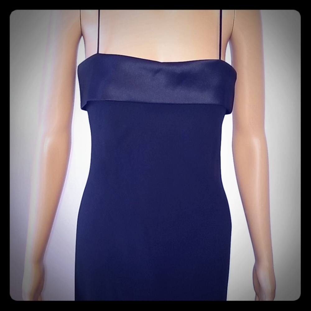 Black evening dress